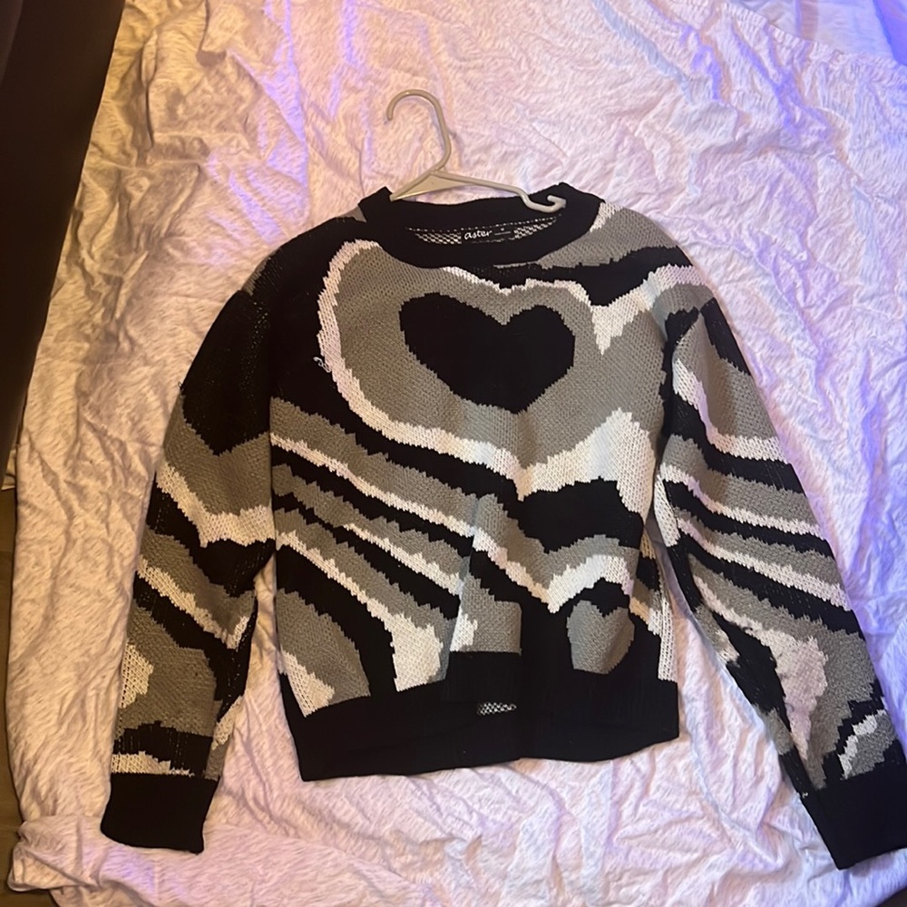 Heart sweater